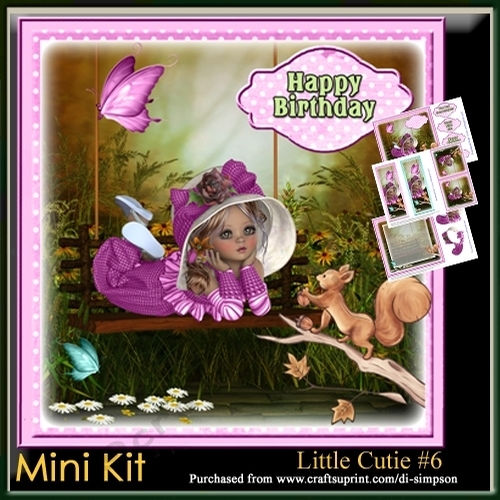 Mini Kit-Little Cutie #6- For Birthday or other special day