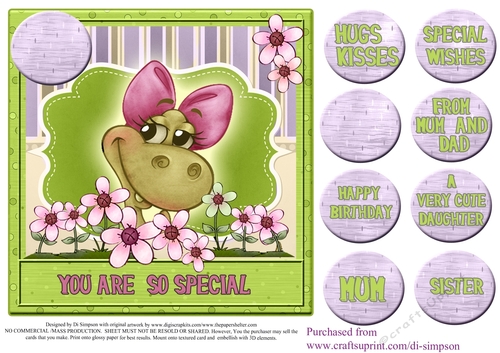 You Are So special-For lots of occasions  #3
