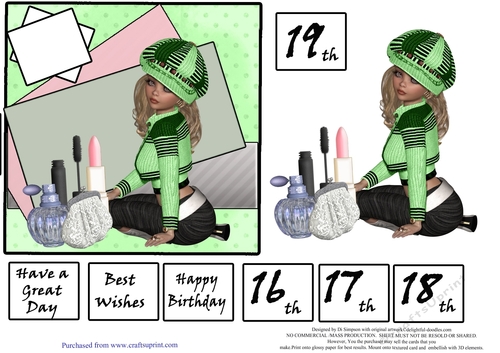 Teenage Girl Birthday or other occasions #20- Age 16 to 19