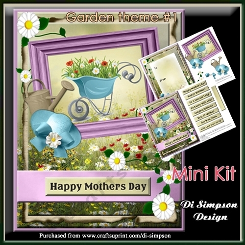 Mini Kit - Garden Theme #1 for lots of occassions