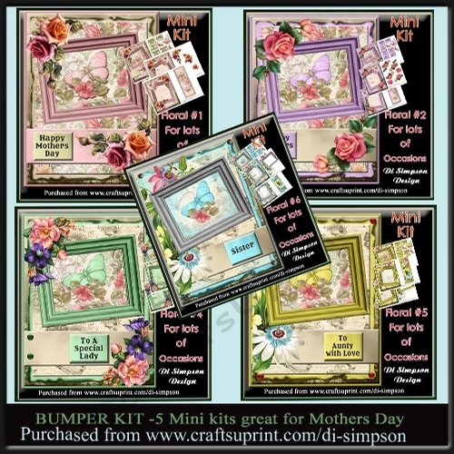 Bumber kit - 5 mini kits for Mothers day or any other day #3