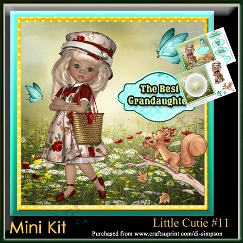 Mini Kit-Little Cutie # 11- Happy Birthday