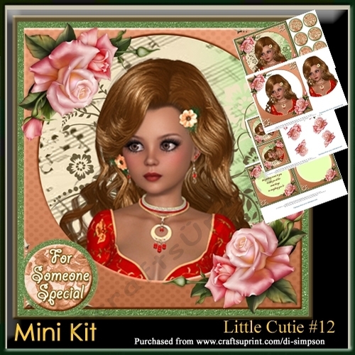 Mini Kit-Little Cutie # 12- Happy Birthday