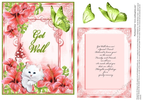 Get Well- Tropicle Flowers #1