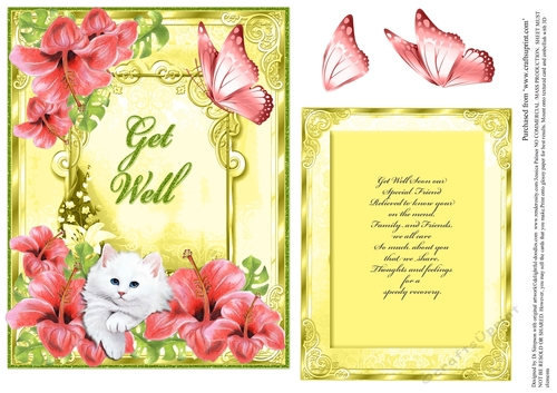 Get Well- Tropicle Flowers #2