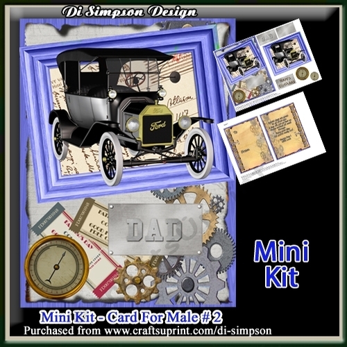 Mini Kit - Card For Male # 2