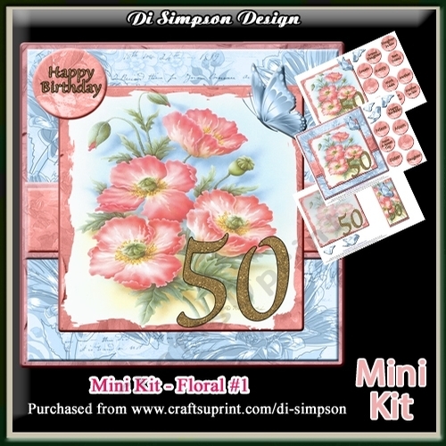 Mini Kit - Floral for Female 50yrs # 1