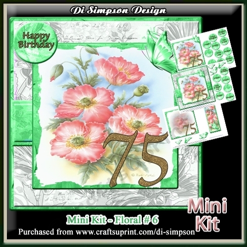 Mini Kit - Floral for Female 75yrs # 6