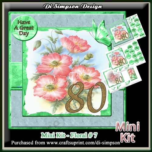 Mini Kit - Floral for Female 80yrs # 7