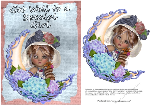 Get Well To A Special Girl #4