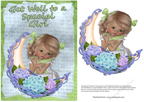 Get Well To A Special Girl #5
