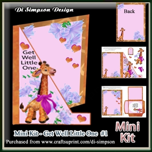 Mini Kit- Get Well Little One -Girl #1