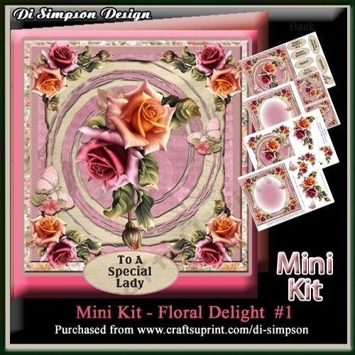 Mini Kit - Floral Delight - Roses  #1
