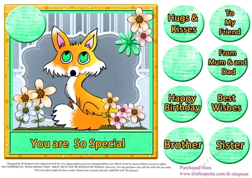 You Are So special- For lots of occasions #17