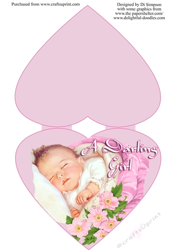 Gorgeous New Baby Design - A Girl #7