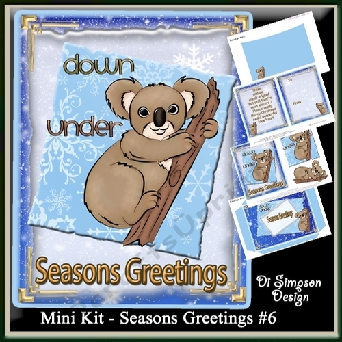 Mini Kit- Seasons Greeting #6 -Down Under 