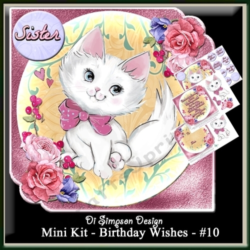 Mini Kit - Birthday Wishes # 10- For lots of occasions