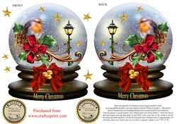 Small Snow Globe for Christmas #30