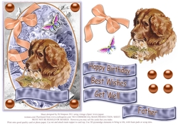 Vintage Dog for lots of occasions #8