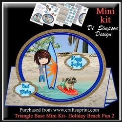 Triangle Base Mini Kit- Holiday Beach Fun 2 for Male