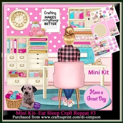 Mini Kit - Eat Sleep Craft Repeat #3