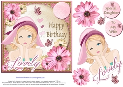 Pretty in Pink - Happy Birthday #6