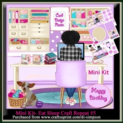 Mini Kit - Eat Sleep Craft Repeat #5