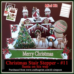 Stair Stepper - Santa On His Way #11