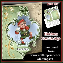 Mini Kit -over the Edge- Christmas Elf