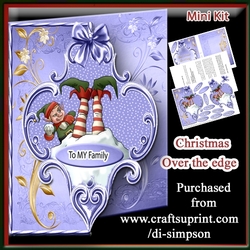 Mini Kit -over the Edge- Cheeky Christmas Elf