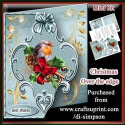 Mini Kit -over the Edge- Christmas Bird