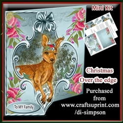 Mini Kit -over the Edge- Ozzie Christmas Kangaroo