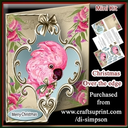 Mini Kit -over the Edge- Ozzie Christmas- Pink Cockatoo