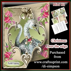 Mini Kit -over the Edge- Ozzie Christmas- Emu