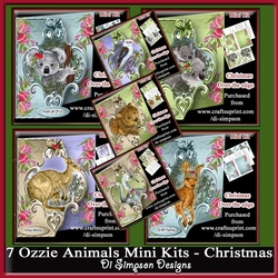 Bumper kit - 7 Ozzie Animal Christmas kits