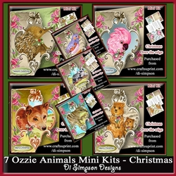 Bumper kit - 7 Ozzie Animal Christmas kits #2