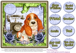 Cute Puppy Topper for lots of occasions #3