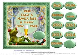 Happy New Year / USE Blank tab for current Year.
