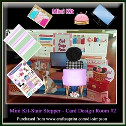 Mini Kit-Stair Stepper - Card Design Room #2