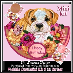 Wobble Card Mini Kit # 11 - For Her
