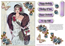 Retro Lady For lots of occasions #4