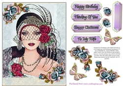 Retro Lady For lots of occasions #5