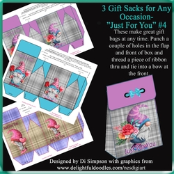 3 Gorgeous Gift Sacks for Anytime-Just For You #4