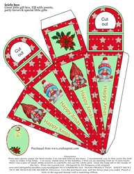 Icicle Box- Christmas Gnomes #12