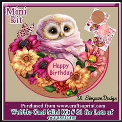 Wobble Card Mini Kit for lots of occasions #21
