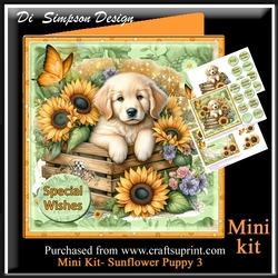 Mini Kit- Sunflower Puppy 3