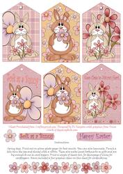 Tags - Spring Bunny