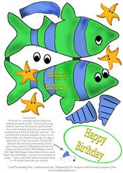 Happy Birthday-fishy Card