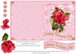 Happy Mothers Day Folded Card