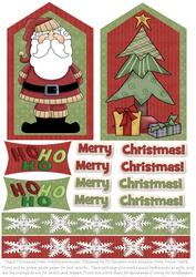 Christmas Toppers - Santa and Tree